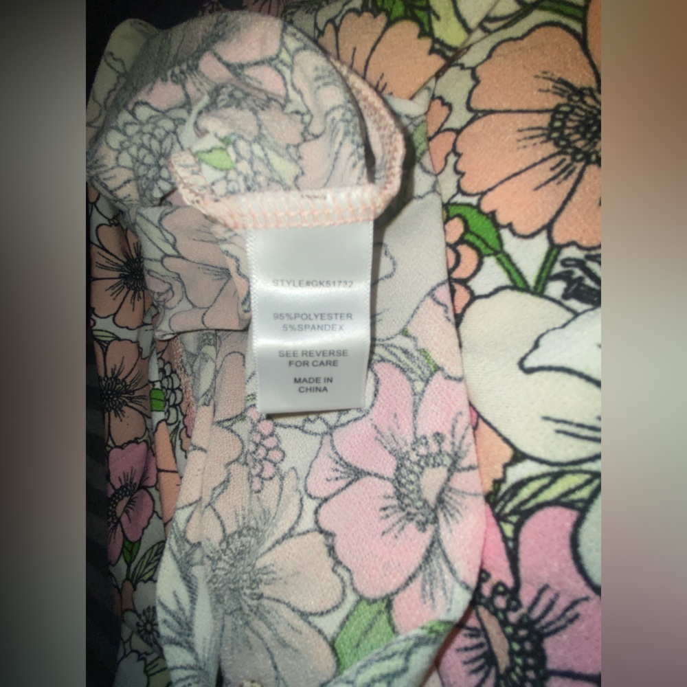 Alison Andrews | Women/Junior Dress | Small | Floral | Midi | Stretch | NWT - Picture 11 of 13
